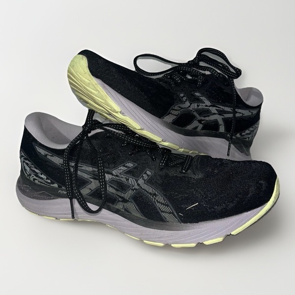 Asics Shoes - Asics Gel Cumulus 23 Running Women's Size 9 Black Sneakers Shoes 1012A888